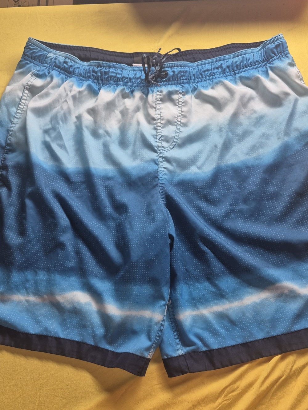 Nike Men’s Blue Ombre Swim Trunks